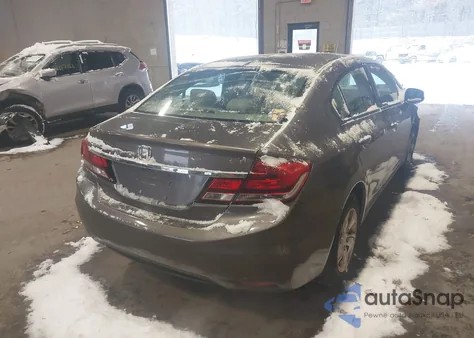 2015 Honda Civic Lx из США, поврежденный, VIN 19XFB2F50FE250096